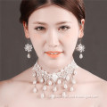 MYLOVE white lace cheap jewelry set handmade bridal accessory MLT021